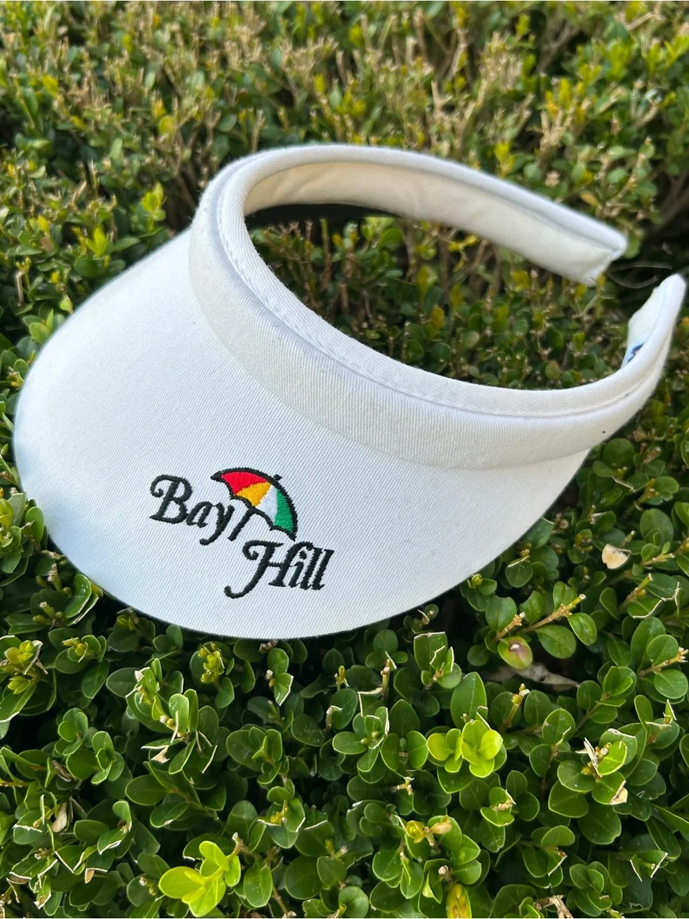 Bay Hill Arnold Palmer Golf Visor Vintage Texann by Texace womans tan